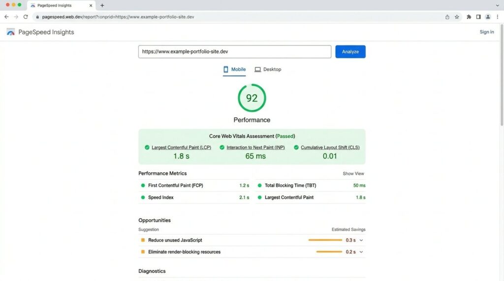 Google PageSpeed Insights